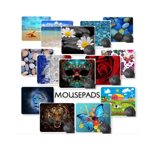 Mouse Pad Office Supply Studio Decor Desk Art Artistic Etsy