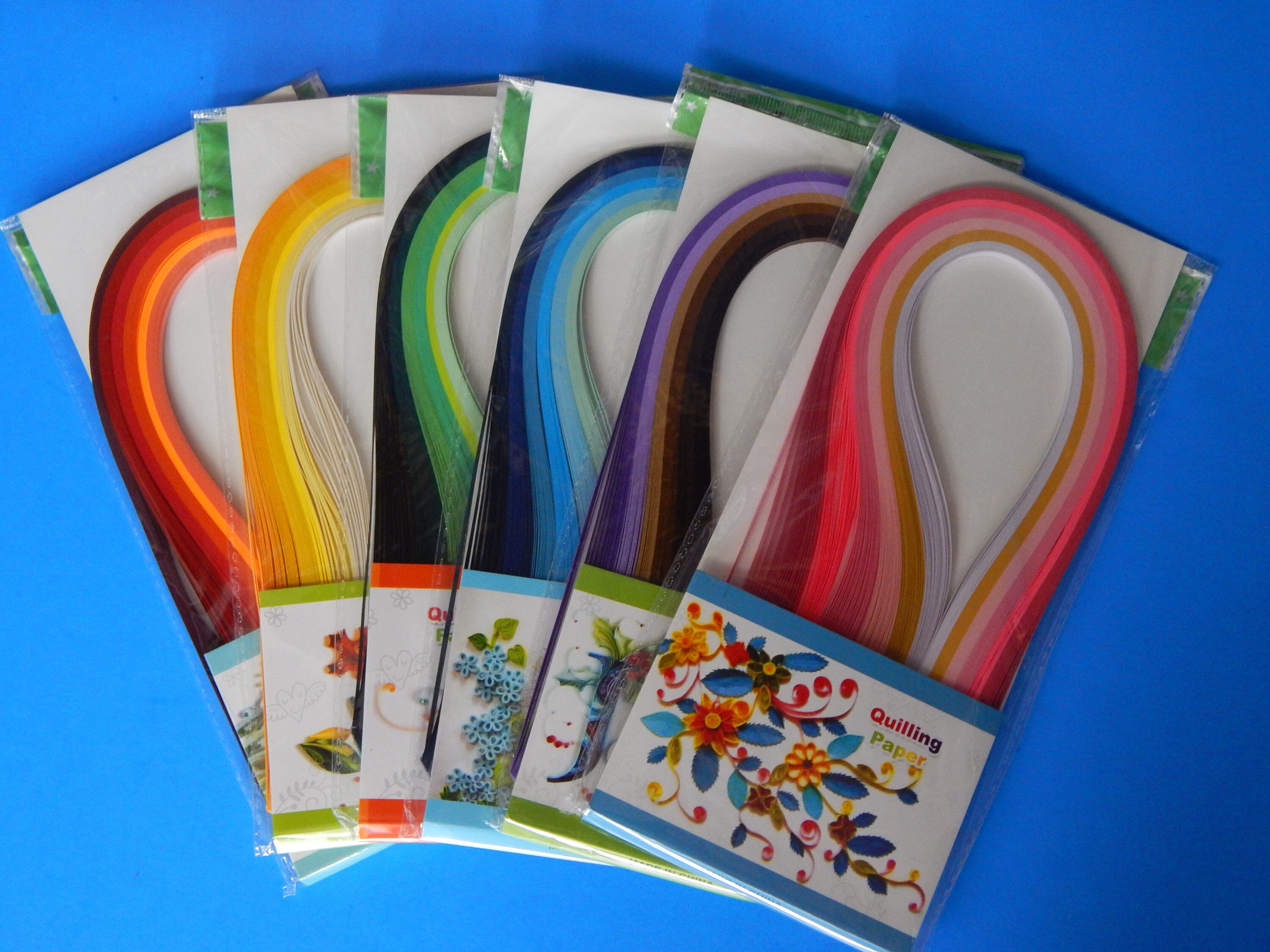 720 Total Strips Quilling Paper Strip Paper Art Craft Etsy