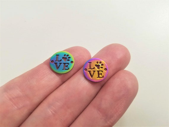 1 pc #12 Multi-color Sun Embellishment Oil Slick Sunshine Charms Filigree Hippy Love Jewelry Sun Pendant Charm Stainless Steel