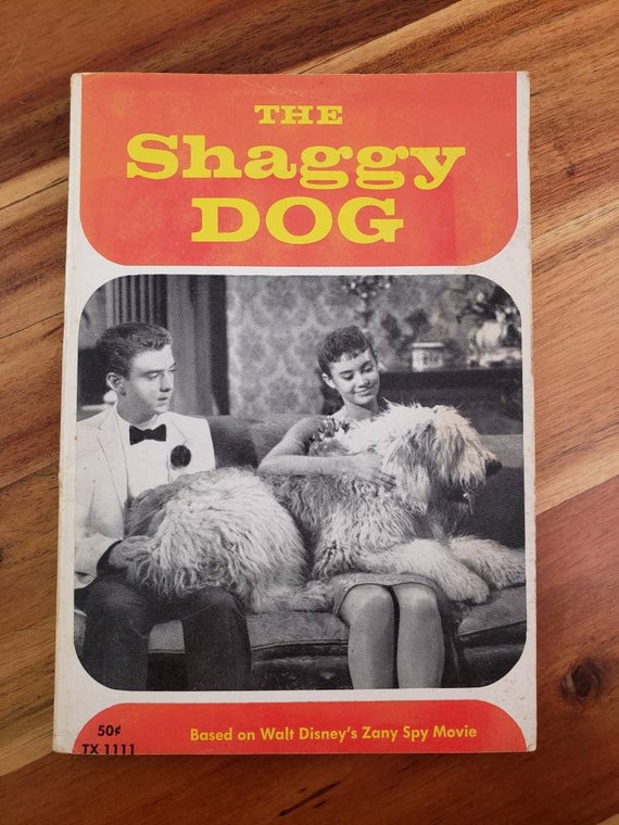 Collectible 1960 S The Shaggy Dog Book Based On Etsy