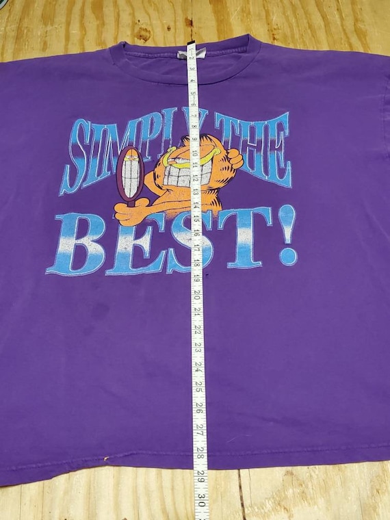 Garfield Vintage 90's Tshirt. 'Simply The Best'.