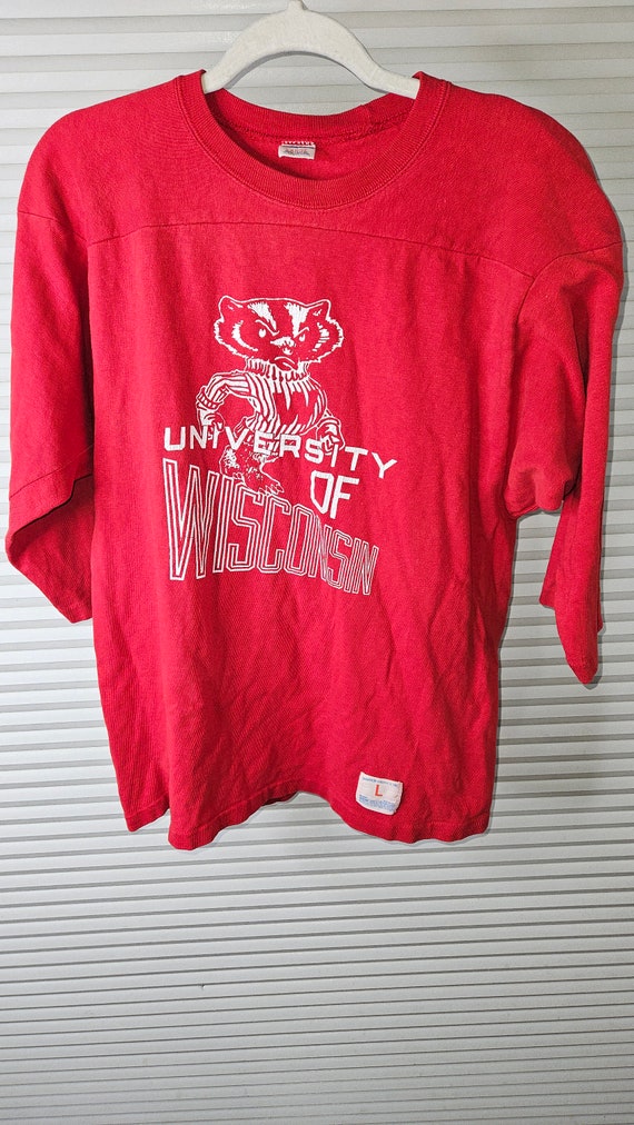 Champion 1980's University of WI Badgers Men's Lar