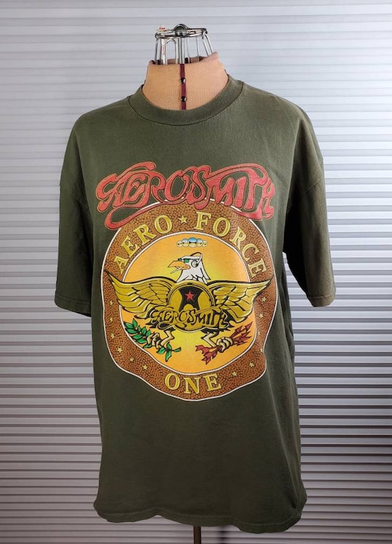 希少 当時物 AEROSMITH ヴィンテージ バンドTシャツ ダイタイ XL 1999