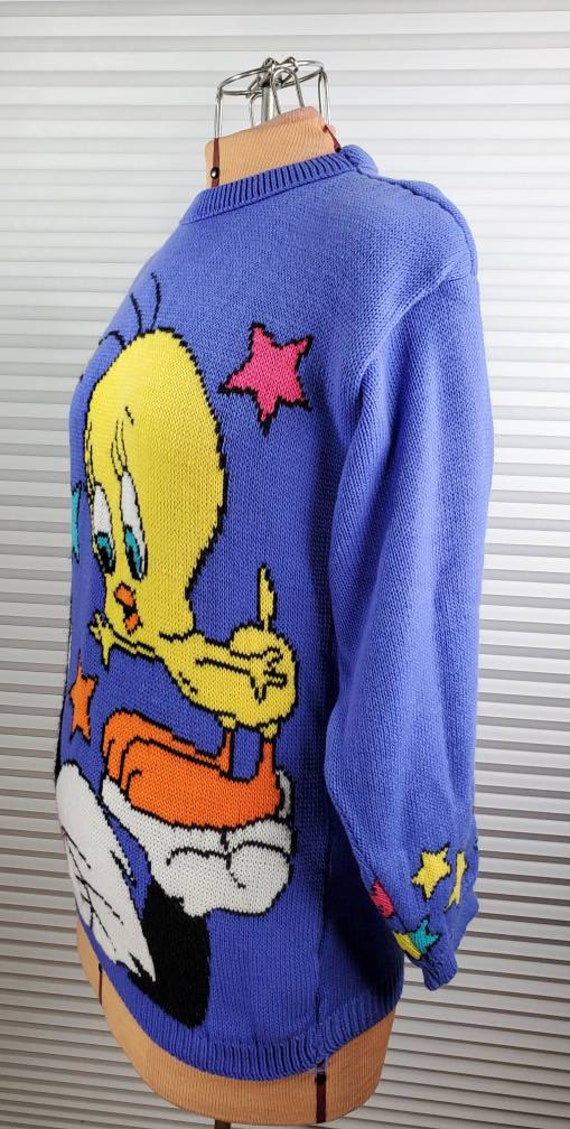 1993 Tweety & Sylvester SMALL Sweater. Looney Tun… - image 7