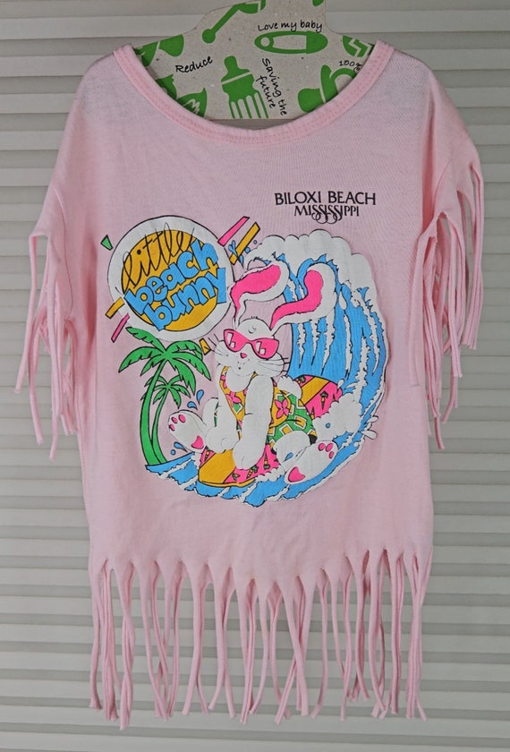 Beach Bunny Vintage M 10-12 Frilly Touched by Time