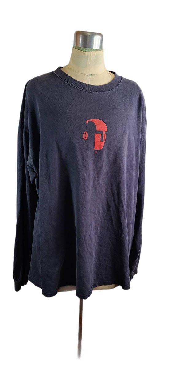 Vintage Pearl Jam Anvil XL Long Sleeve T Shirt. Hole in Armpit