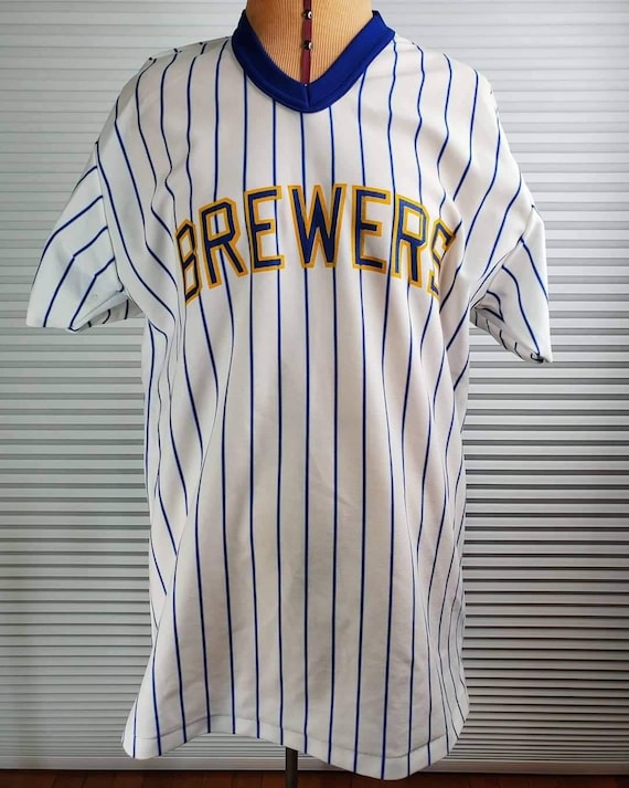 1980's Brewers Shirt. YOUTH XL. Amazing Piece of Clothing. 