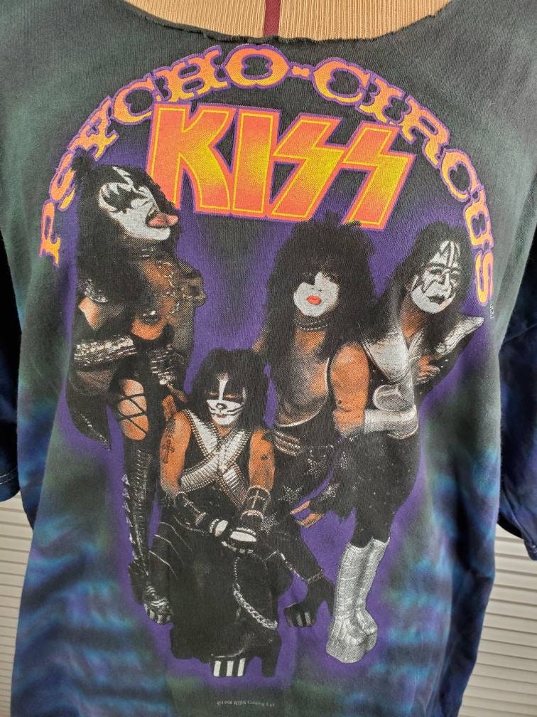1998 KISS Psycho Circus LARGE Band T-shirt. No Tag. Rare 1998 KISS Psycho Circus LARGE Band T-shirt. No Tag. Rare