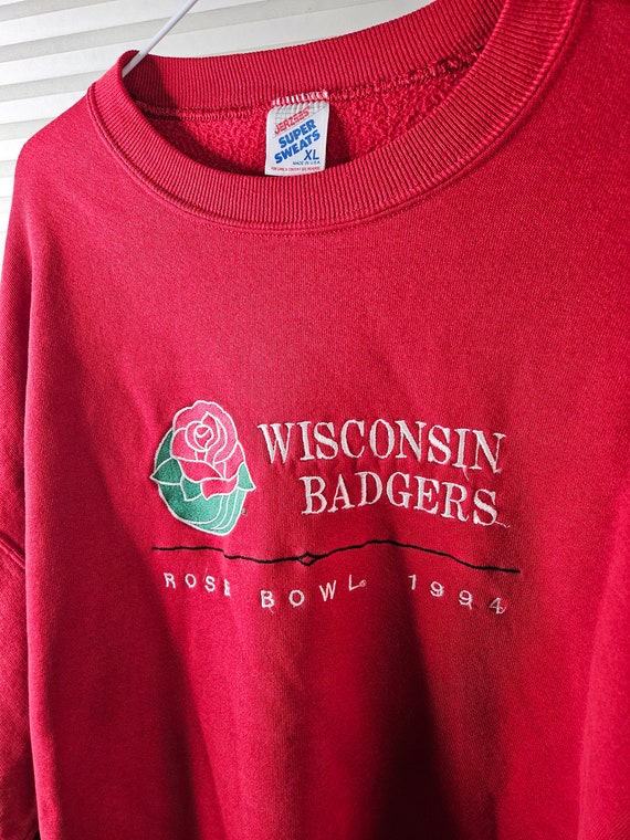 Wisconsin Badgers 1994 Rose Bowl Crewneck. One Pa… - image 1