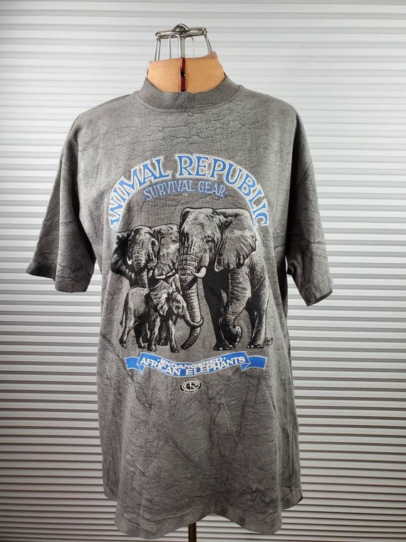 1991 Deadstock Endangered African Elephant Surviva