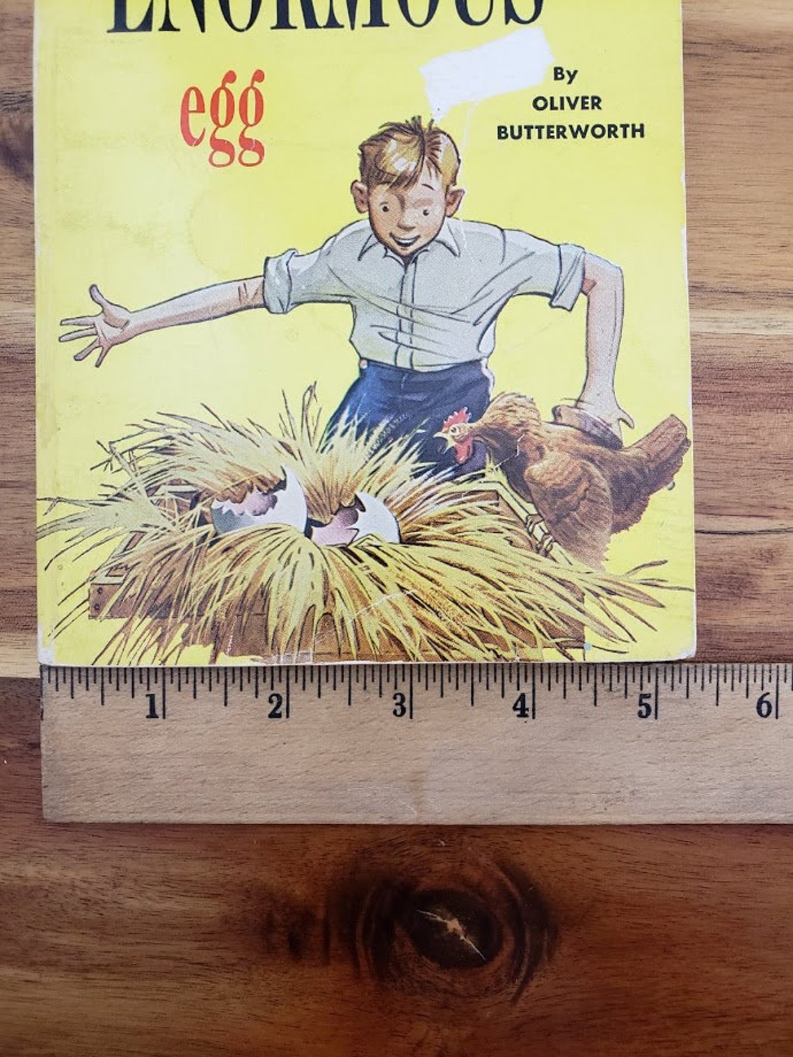 The ENORMOUS Egg Copyright 1956. Vintage Children's Book. Etsy