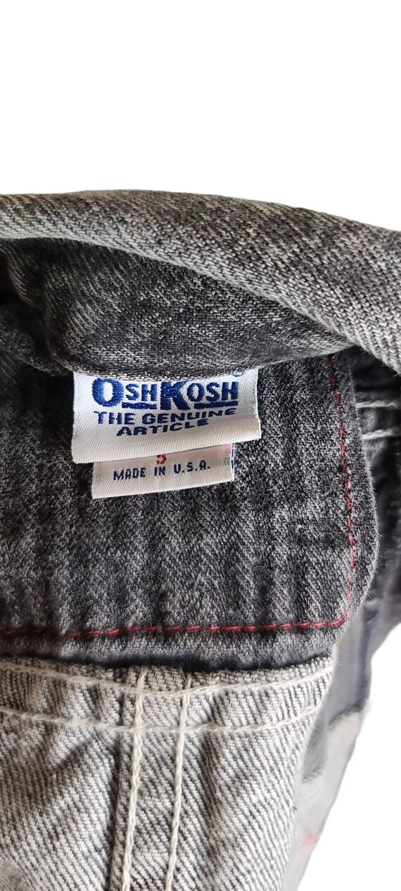 Kids Vintage Oshkosh B'gosh Denim Jacket. Vintage… - image 7