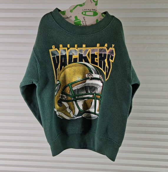 Kids Small NFL Green Bay Packers 1997 Crewneck