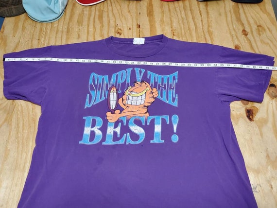 Garfield Vintage 90's Tshirt. 'Simply The Best'. - image 2