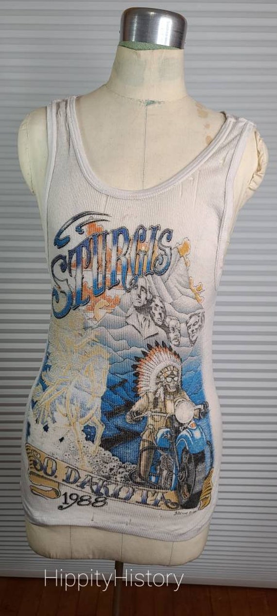 1988 Sturgis Tattered Fragile EPIC Small Sleeveles