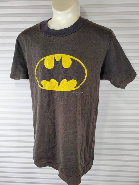 1989 Batman Kid's Tee. Screen Stars Best Tag. Single … - Gem 1989 Batman Kid's Tee. Screen Stars Best Tag. Single … - Gem