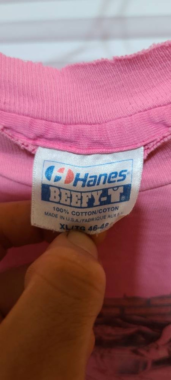 Harley Davidson Hanes Beefy T XL Late 80's/early 90's Single 