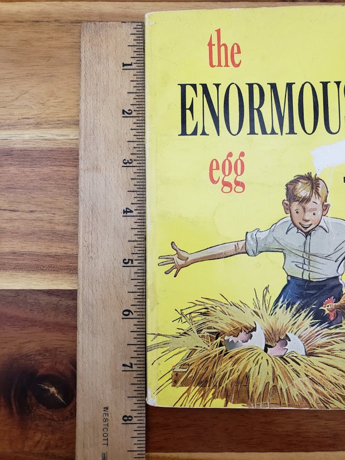 The ENORMOUS Egg Copyright 1956. Vintage Children's Book. Etsy