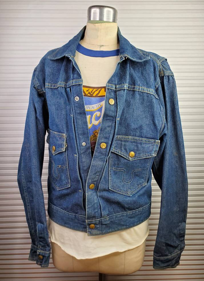 RARE 1940's-50's Buckaroo By Big Smith Sanforized Denim Jacket
