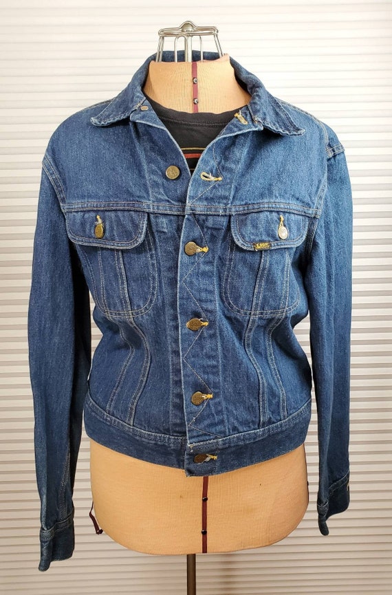 medium 1960s denim jacket - Gem