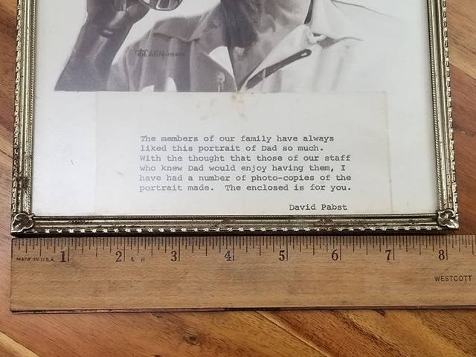 Impossible to Find Antique Fred Pabst Jr. Portraits. Appears Etsy