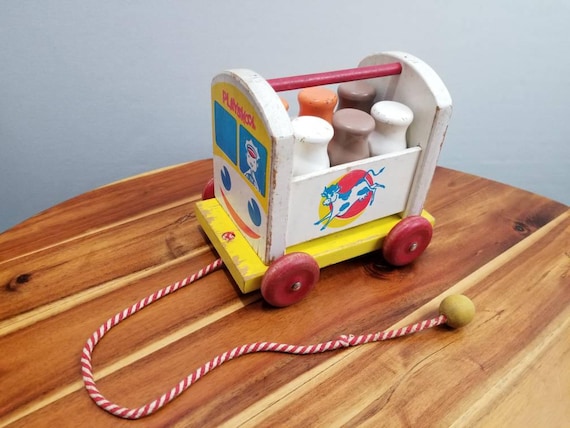 playskool dairy wagon
