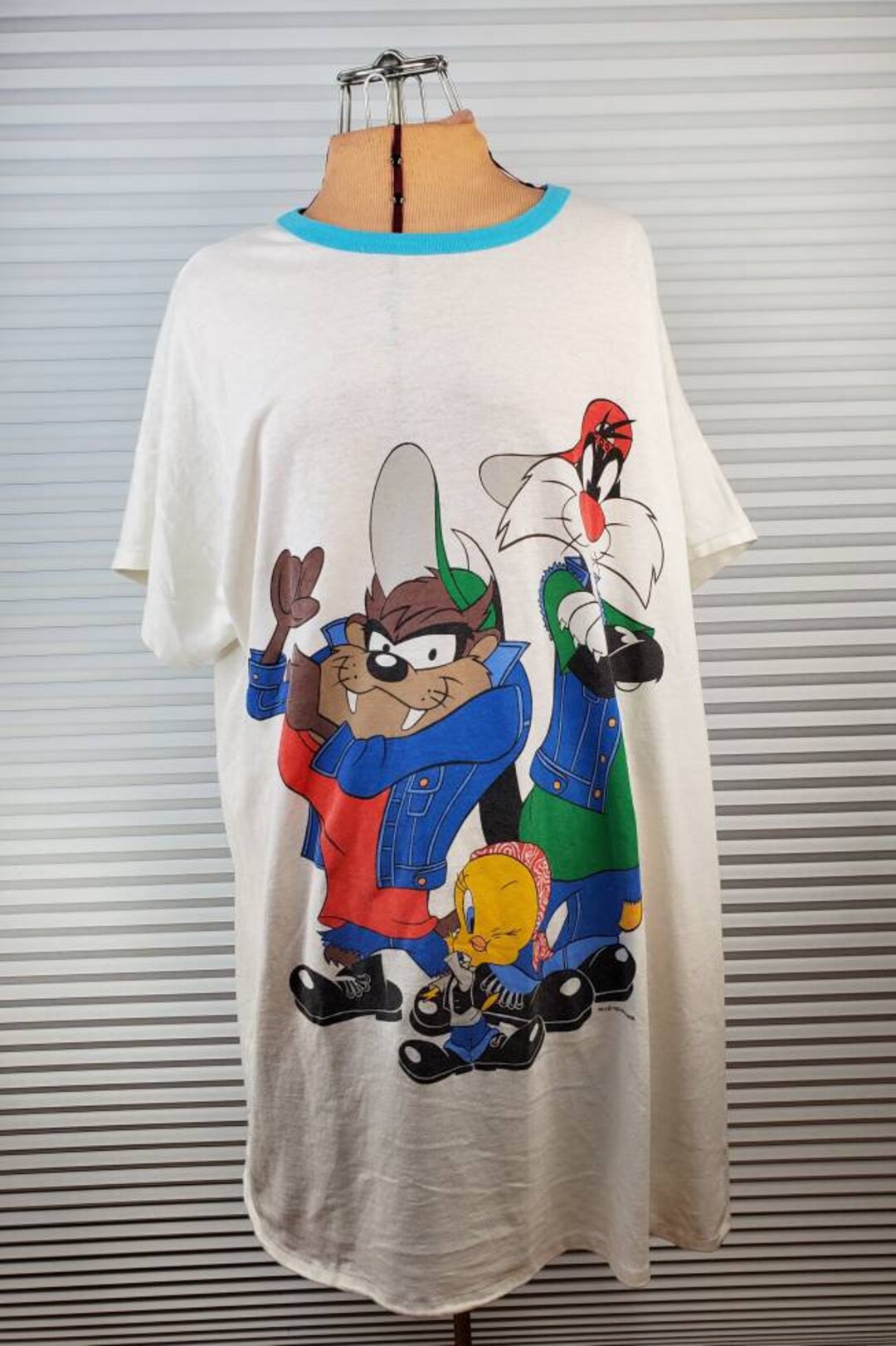 1993 Looney Tunes Sleepwear. One Size Fits All. Tasmanian