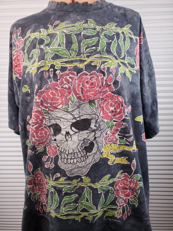 1994 Grateful Dead XL Band T-shirt. Classic Tie Dye. Rare Clay 