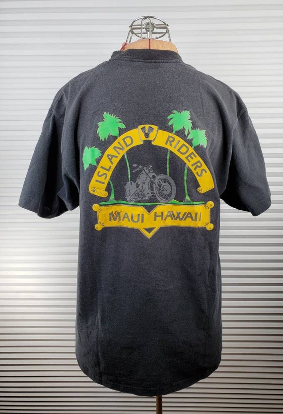 RARE 1991 Harley Davidson T-Shirt. Island Riders H