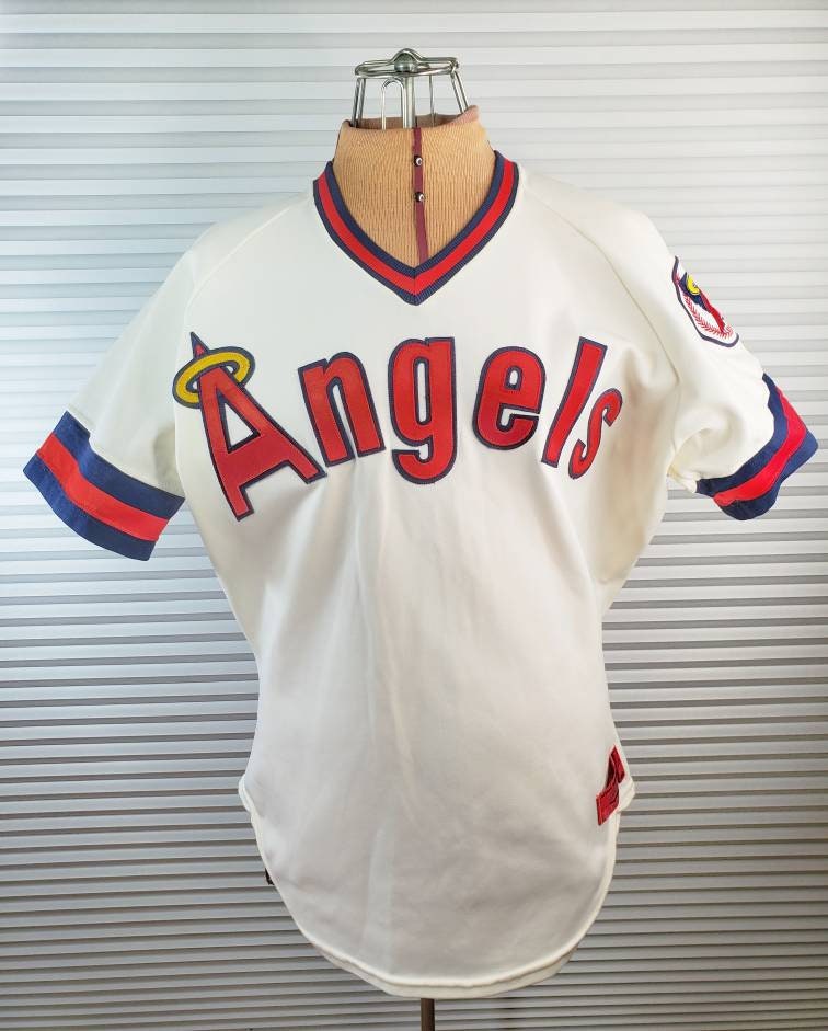 ウェア Mitchell &amp; Ness - MLB Reggie Jackson Angels Jersey 1984 MLB Los Angeles Angels #44 Reggie Jackson 1984 Mitchell