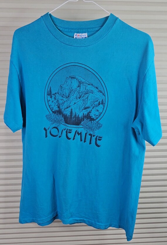 Yosemite Mountain 1985 Men's Large Single Stitch T