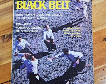 Black Belt Magazine Circa April, 1965. World's Leading Magazine Of the Martial Arts.