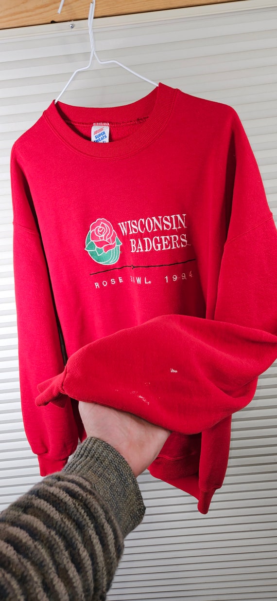Wisconsin Badgers 1994 Rose Bowl Crewneck. One Pa… - image 5