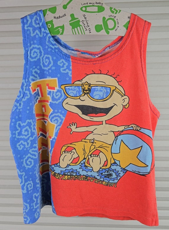 Rugrats 90's Kids 8-9 Year Old Summer Fun Tank Top