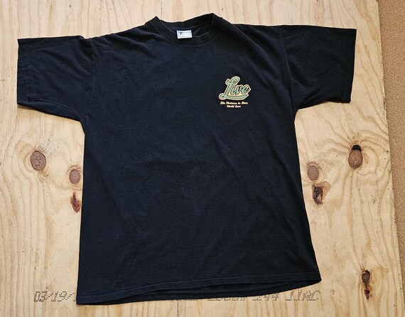 Vintage 90s Live Band Tour Single Stitch Breathable Cotton T