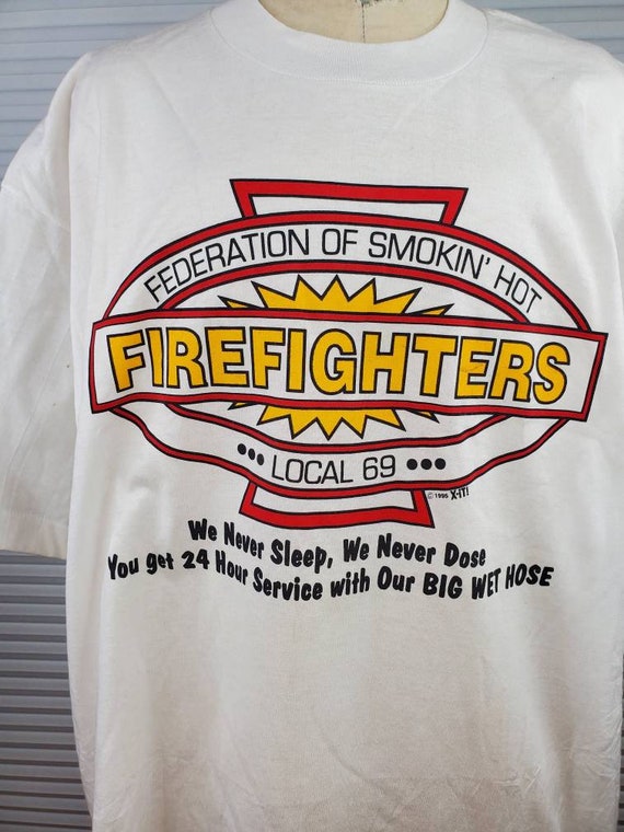 Smokin Hot Firefighter T-Shirt Smokin Hot Firefighter T-Shirt