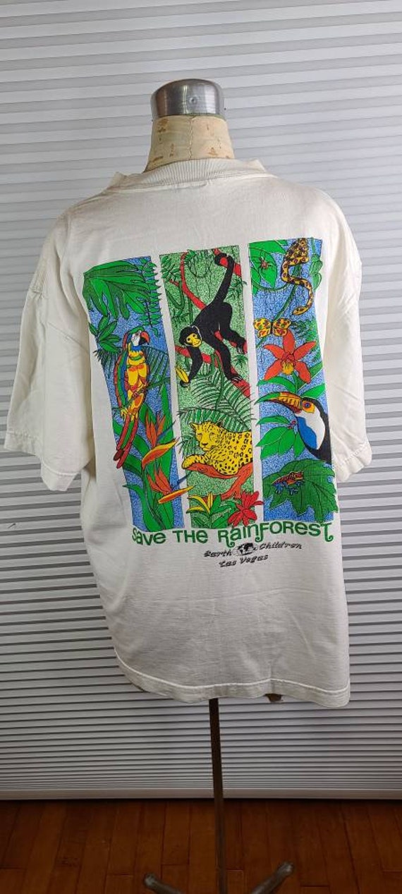 1993 Stained Earth Children 'Save The Rainforest' 