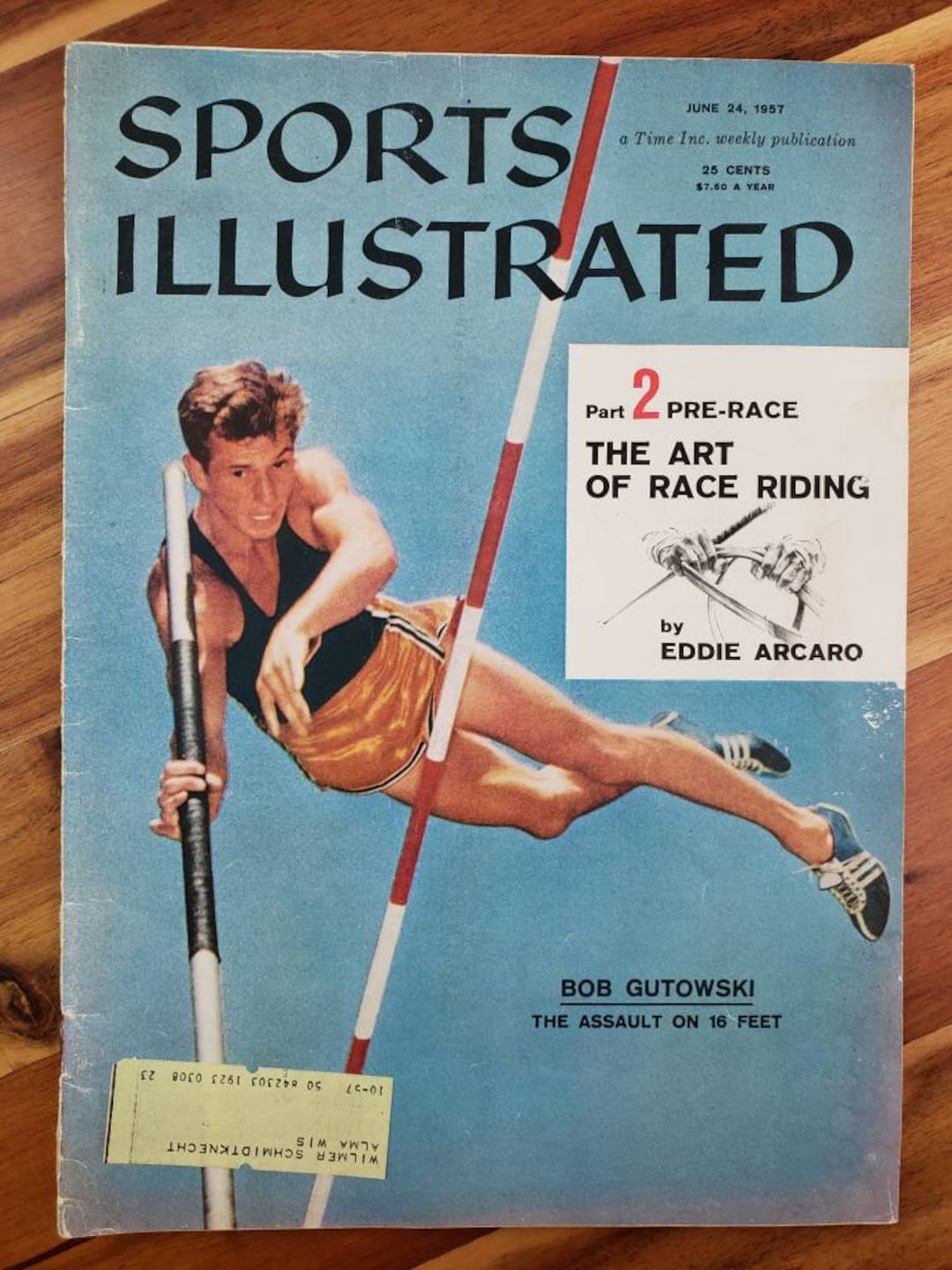 June 1957 Sports Illustrated Magazine, Pristine Vintage Condition