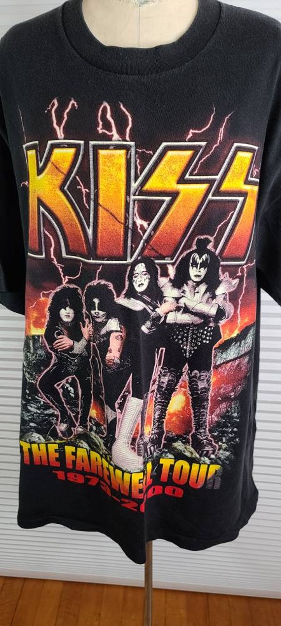 Kiss 1973-2000 All Sport XL Band T Shirt.