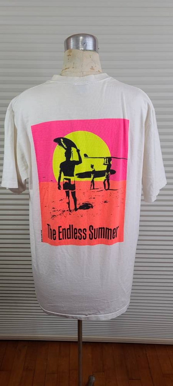 Vintage 1980's 'Endless Summer' Surfing Movie T Sh