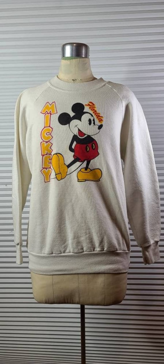 Mickey Mouse Florida 1980's Medium Sweatshirt