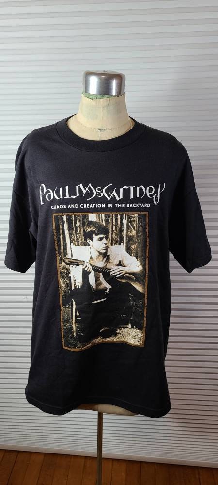 Paul McCartney バンド Tシャツ Chaos Backyard
