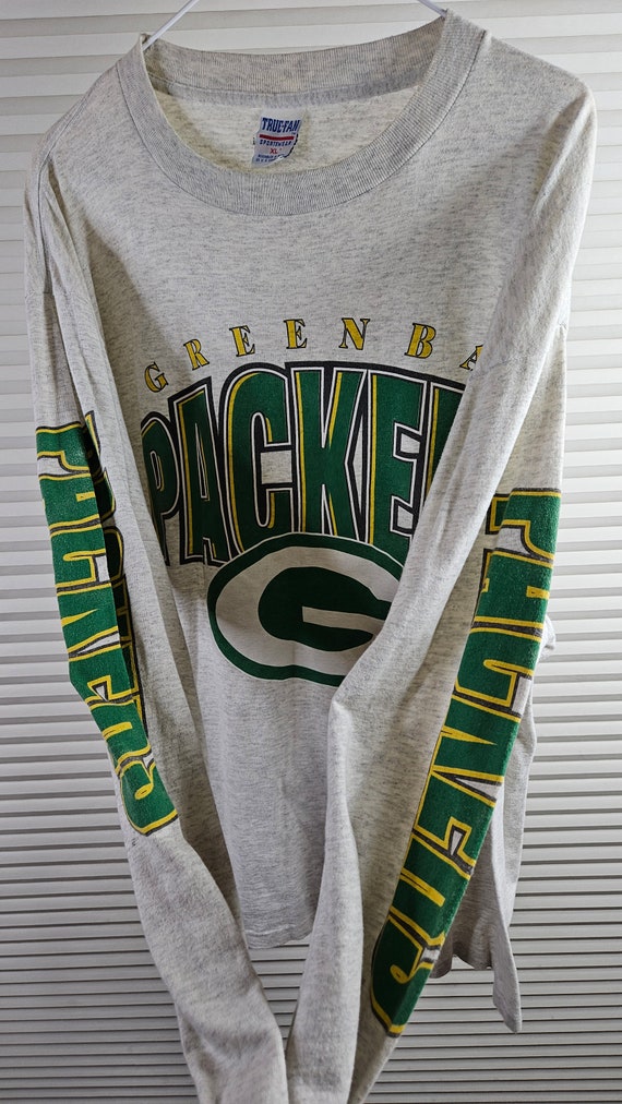 Green Bay Packers 1990's Vintage Men's XL Long Sl… - image 4