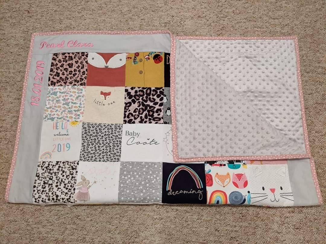 Misty Memory Bear – A Memory Quilt