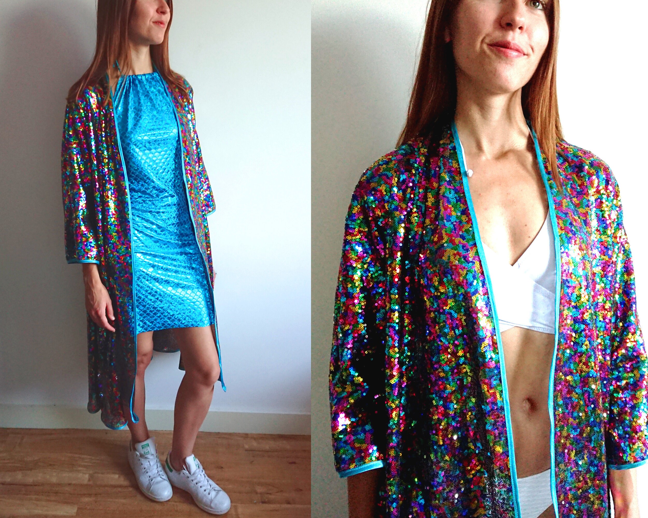 rainbow sparkle jacket