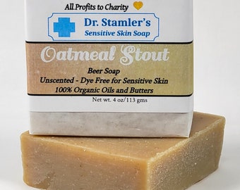 Oatmeal Stout Beer Soap Bar