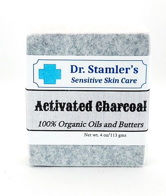 Activated Charcoal with Shea Butter Sensitive Skin Soap