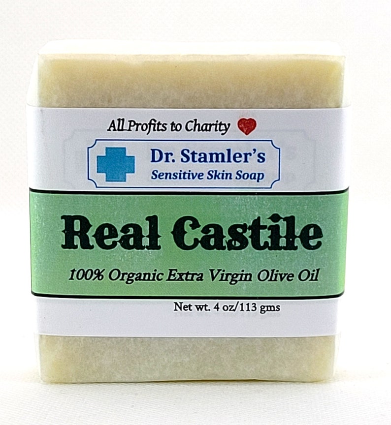 Real Castile Olive Oil Soap for Sensitive Skin100 Organic Etsy