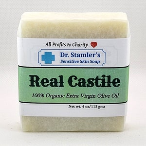 Real Castile Olive Oil Soap for Sensitive Skin-100% Organic Extra Virgin Olive Oil image 5