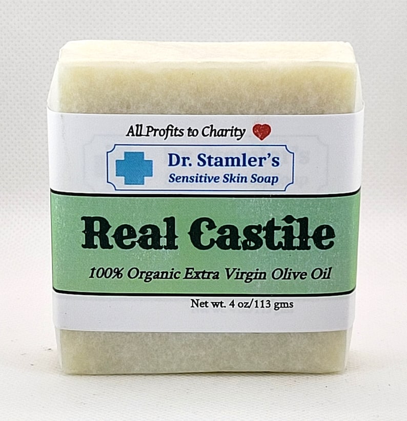 Real Castile Olive Oil Soap for Sensitive Skin-100% Organic Extra Virgin Olive Oil image 5